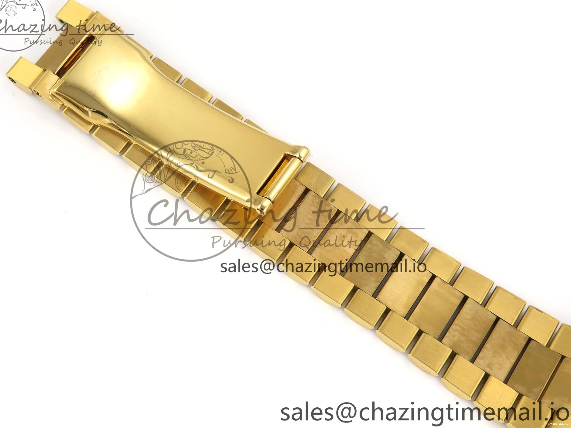 0508 Tailored Day Date 40 YG 228238 THBF 1:1 Best Edition YG Dial on President Bracelet VR3255 (Gain Weight) 952